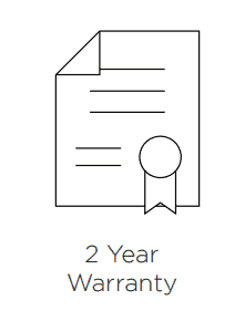 2-year Warranty